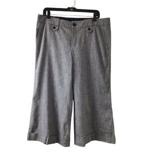 Club Monaco Wide Leg Cropped Pants Career Work